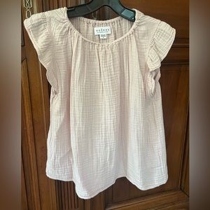 Baby pink cotton top. Brand: Velvet